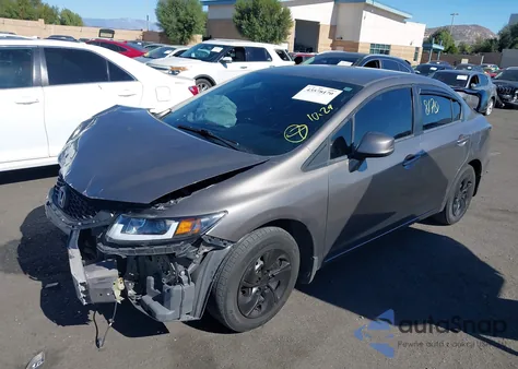 2013 Honda Civic Lx from USA, damaged, VIN 2HGFB2F53DH572184